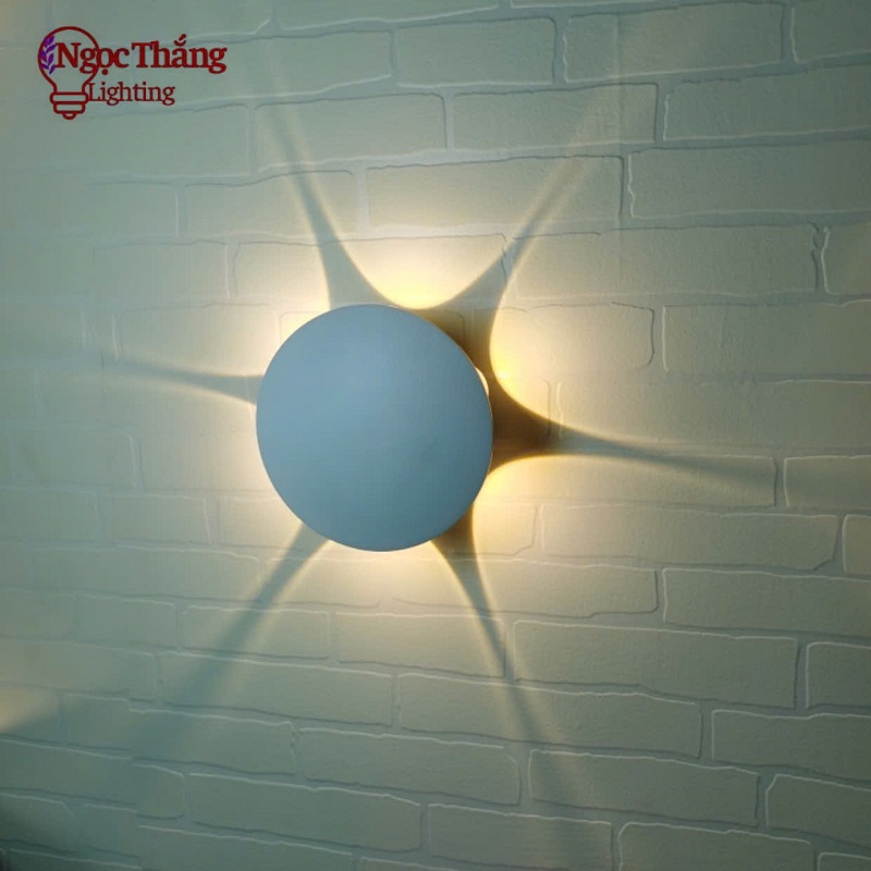 Đèn Led treo tường hắt tường trang trí ngoài trời trong nhà Led 6W 220V VNT070B Ngọc Thắng - Ảnh 18
