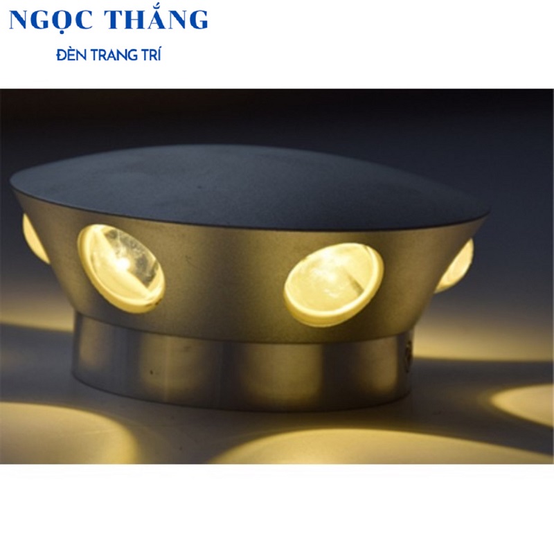 Đèn Led treo tường hắt tường trang trí ngoài trời trong nhà Led 6W 220V VNT070B Ngọc Thắng - Ảnh 7