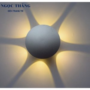 Alternative view of Đèn Led treo tường hắt tường trang trí ngoài trời trong nhà Led 6W 220V VNT070B Ngọc Thắng