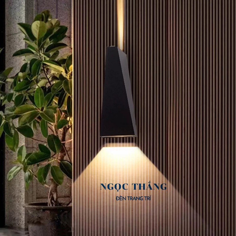 Đèn Led treo tường ốp tường trang trí trong nhà ngoài trời Led 10W VNT355 Ngọc Thắng - Ảnh 9