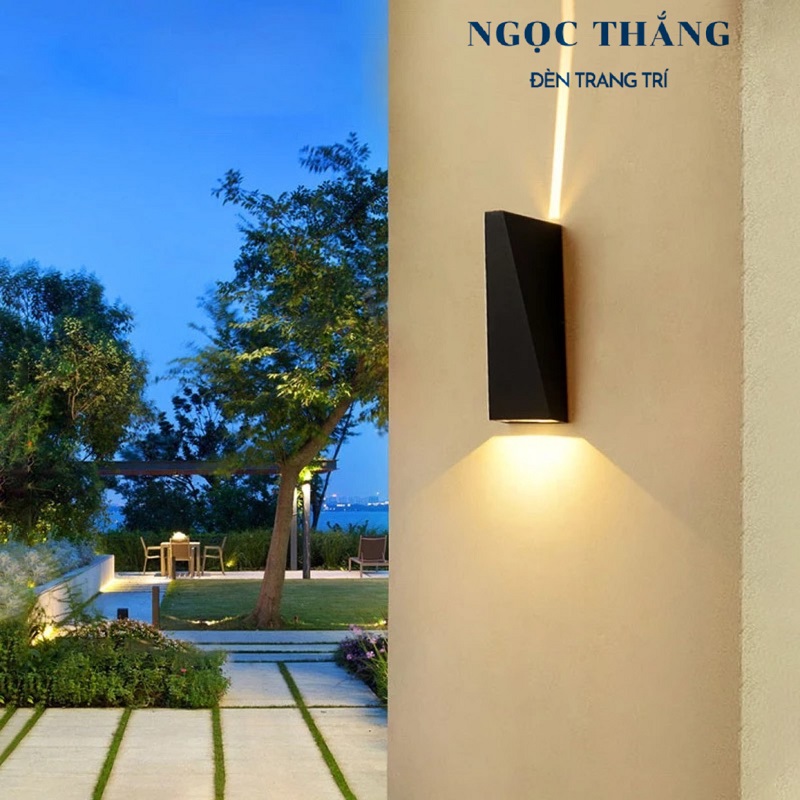 Đèn Led treo tường ốp tường trang trí trong nhà ngoài trời Led 10W VNT355 Ngọc Thắng - Ảnh 6