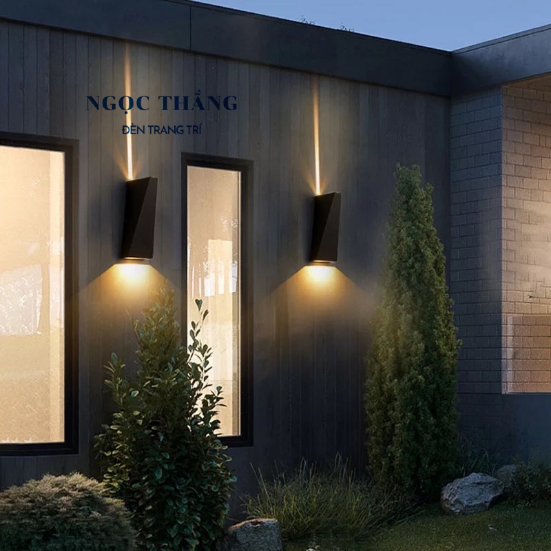 Đèn Led treo tường ốp tường trang trí trong nhà ngoài trời Led 10W VNT355 Ngọc Thắng - Ảnh 15