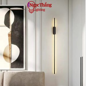 Đèn Led treo tường 80cm 3 chế độ màu ốp tường trang trí phòng khách phòng ngủ cầu thang Led 14W VT92 Ngọc Thắng