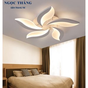 Alternative view of Đèn Mâm LED Ốp Trần Hiện Đại Trang Trí Phòng Khách MO929 5 cánh Ngọc Thắng (Tặng kèm remote điều khiển từ xa)