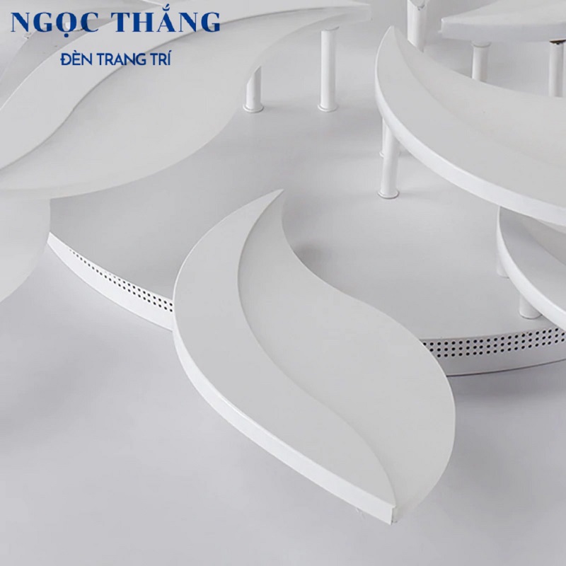 Đèn Mâm LED 15 Cánh Ốp Trần Hiện Đại Trang Trí Phòng Khách MO930 Ngọc Thắng (Tặng kèm remote điều khiển từ xa) - Ảnh 6