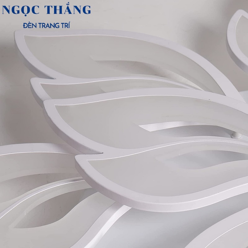 Đèn Mâm LED Ốp Trần 9 Cánh Hiện Đại Trang Trí Phòng Khách MO972 Ngọc Thắng (Tặng kèm remote điều khiển từ xa) - Ảnh 9