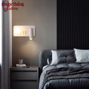 Alternative view of Đèn đọc sách Đèn ngủ gắn tường phòng khách phòng ngủ Bảo hành 24 tháng Led 6W V8231 220V Ngọc Thắng
