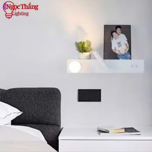 Alternative view of Đèn đọc sách Đèn ngủ gắn tường phòng khách phòng ngủ Bảo hành 24 tháng Led 6W V860B 220V Ngọc Thắng