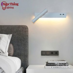 Alternative view of Đèn đọc sách Đèn ngủ gắn tường phòng khách phòng ngủ Bảo hành 24 tháng Led 6W V861B 220V Ngọc Thắng