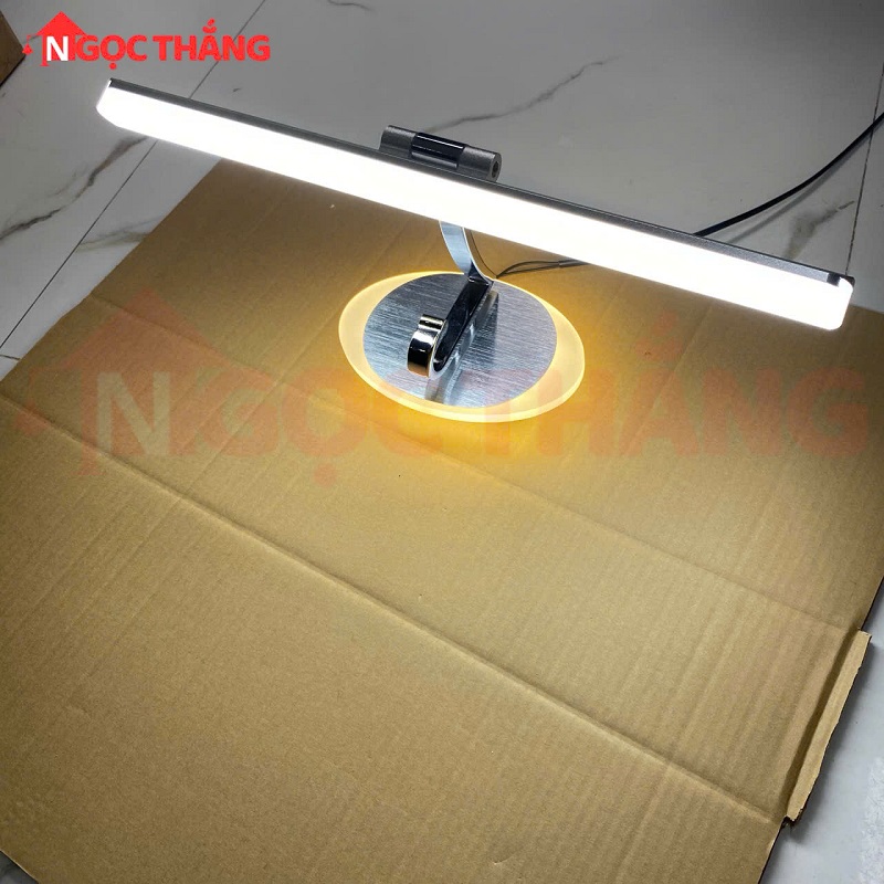 Đèn Rọi Tranh Rọi Gương 56cm Bảo Hành 24 Tháng Trang Trí Trong Nhà Led 3 Màu 12W PT6532L Ngọc Thắng