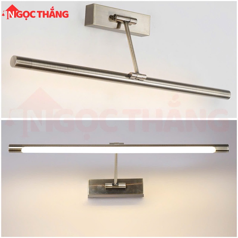 Đèn Rọi Tranh Rọi Gương 58cm Bảo Hành 24 Tháng Trang Trí Trong Nhà Led 3 Màu 12W PT8674 Ngọc Thắng - Ảnh 5