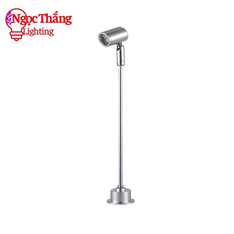 Đèn Led mini spotlight đèn rọi tủ trưng bày sản phẩm Ánh sáng Trắng/Vàng 3W 220V PT1908 Ngọc Thắng - Ảnh 30