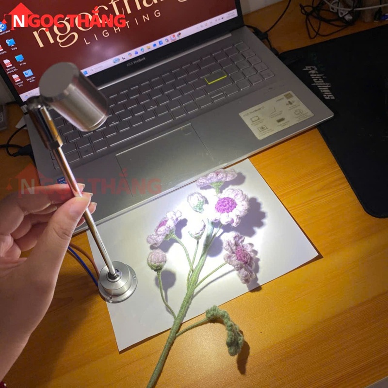 Đèn Led mini spotlight đèn rọi tủ trưng bày sản phẩm Ánh sáng Trắng/Vàng 3W 220V PT1908 Ngọc Thắng - Ảnh 21