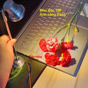 Đèn Led mini spotlight đèn rọi tủ trưng bày sản phẩm Ánh sáng Trắng/Vàng 3W 220V PT1908 Ngọc Thắng - Ảnh 9