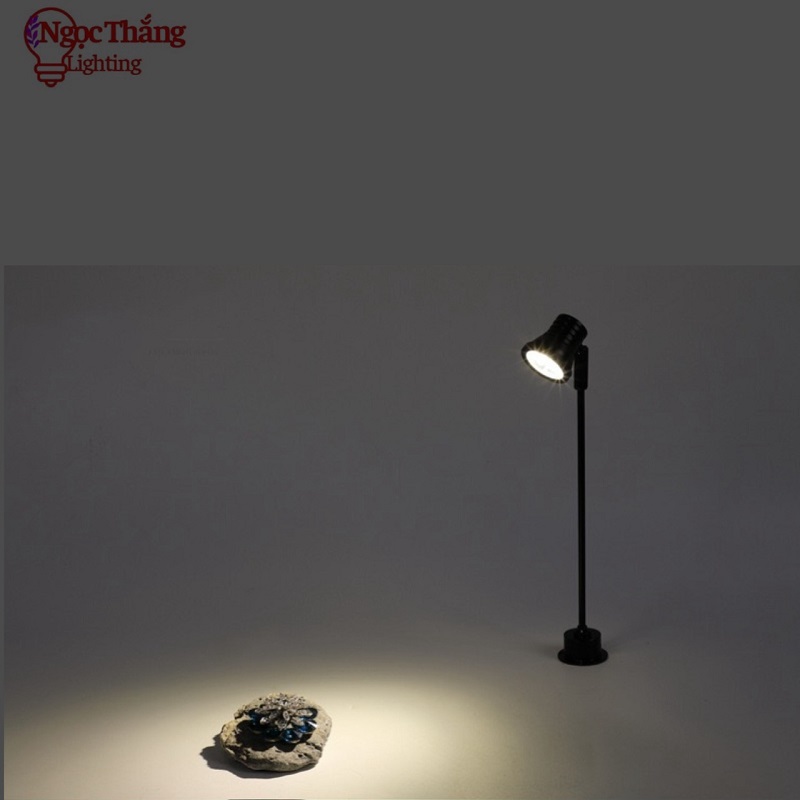 Đèn Led mini spotlight đèn rọi tủ trưng bày sản phẩm Ánh sáng Trắng/Vàng 3W 220V PT1908 Ngọc Thắng - Ảnh 5