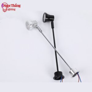 Đèn Led mini spotlight đèn rọi tủ trưng bày sản phẩm Ánh sáng Trắng/Vàng 3W 220V PT1908 Ngọc Thắng - Ảnh 14