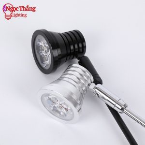 Đèn Led mini spotlight đèn rọi tủ trưng bày sản phẩm Ánh sáng Trắng/Vàng 3W 220V PT1908 Ngọc Thắng - Ảnh 11