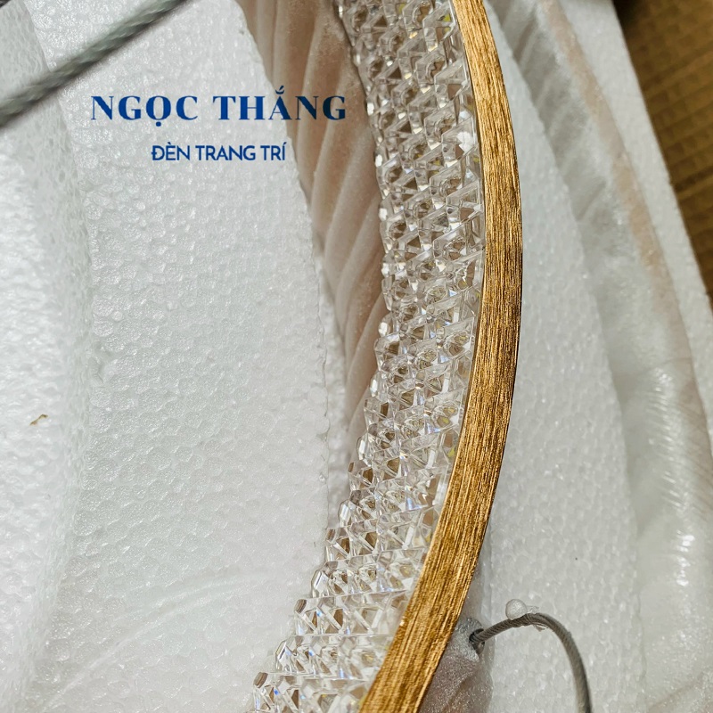 Đèn thả trần 3 vòng Led 40-60-80 trang trí phòng khách bàn ăn tích hợp Led 3 chế độ màu TH8122 Ngọc Thắng (Tặng kèm remote điều khiển từ xa) - Ảnh 8