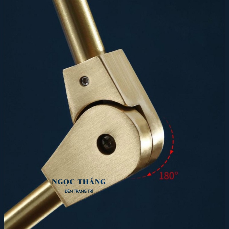 Đèn thả trần 8 bóng cao cấp trang trí phòng khách phòng ngủ bàn ăn T882/8 Ngọc Thắng (Kèm 8 bóng Led ánh sáng vàng) - Ảnh 9