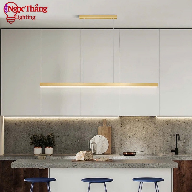 Đèn thả trần bàn ăn dài 115cm Led 3 chế độ màu THD7056 Ngọc Thắng (Tặng kèm remote điều khiển từ xa) - Ảnh 7
