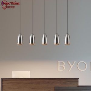 Đèn thả trần bàn ăn trang trí phòng khách phòng ngủ quầy bar ánh sáng vàng Led 7W THD23D Ngọc Thắng - Ảnh 6
