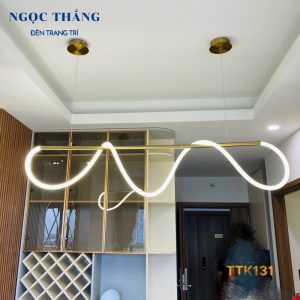 Alternative view of Đèn thả trần Led nghệ thuật trang trí bàn ăn quầy bar Led 3 chế độ màu TTK131 Ngọc Thắng