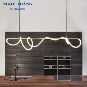 Đèn thả trần Led nghệ thuật trang trí bàn ăn quầy bar Led 3 chế độ màu TTK131 Ngọc Thắng