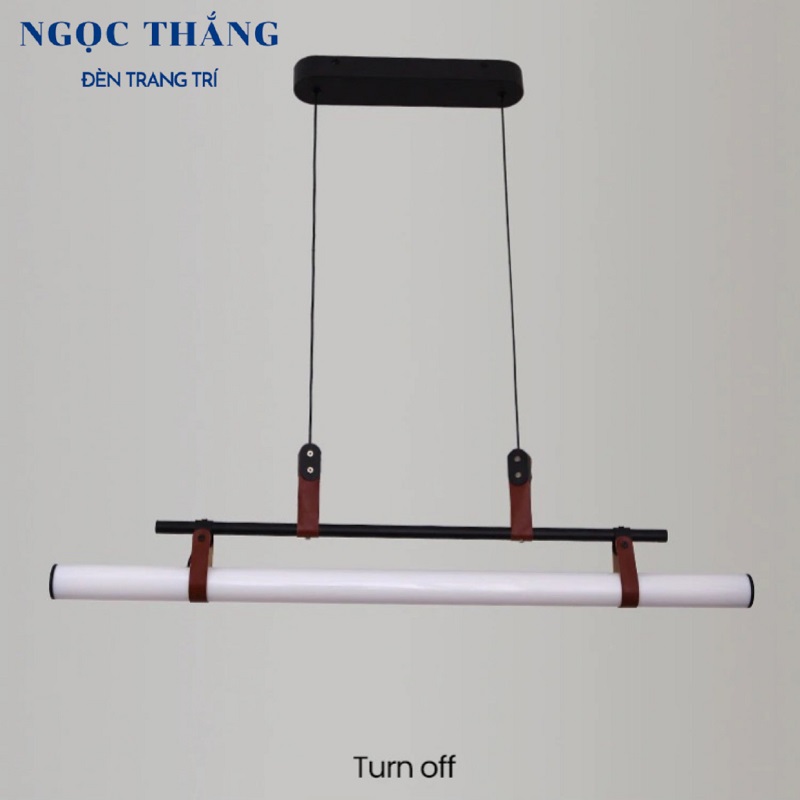 Đèn thả trần ngang 115cm trang trí văn phòng bàn ăn Led 3 màu TTK117 Ngọc Thắng (Kèm remote) - Ảnh 19