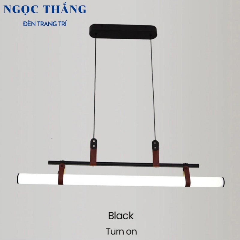 Đèn thả trần ngang 115cm trang trí văn phòng bàn ăn Led 3 màu TTK117 Ngọc Thắng (Kèm remote) - Ảnh 17