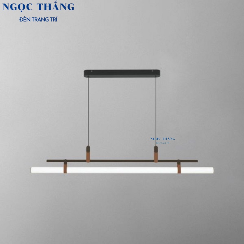 Đèn thả trần ngang 115cm trang trí văn phòng bàn ăn Led 3 màu TTK117 Ngọc Thắng (Kèm remote) - Ảnh 31