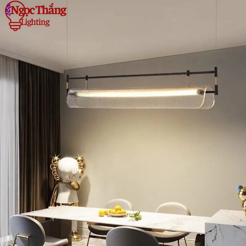 Đèn thả trần văn phòng trang trí bàn ăn phòng khách BH 24 Tháng Led 3 màu 35W 220V TTK89 Ngọc Thắng