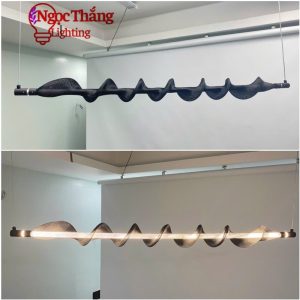 Alternative view of Đèn thả trần nghệ thuật trang trí bàn ăn phòng khách Led 3 chế độ màu 30W 220V TTK96 Ngọc Thắng