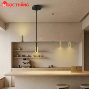 Đèn trần 4 bóng trang trí phòng khách phòng ngủ bàn ăn Led 48W 220V TTK110N4 Ngọc Thắng - Ảnh 4