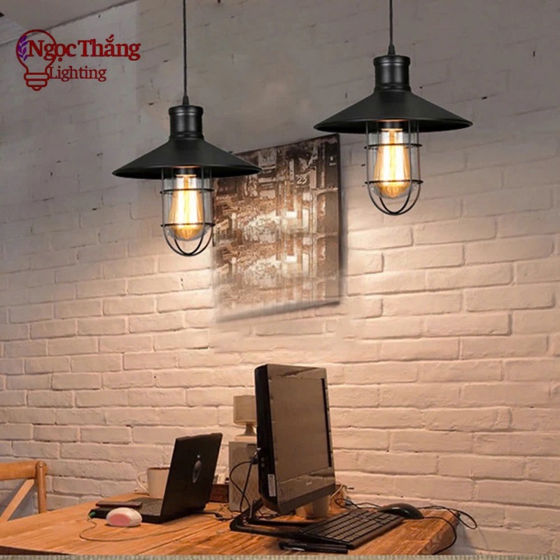 Đèn thả trần trang trí bàn ăn quán cà phê T14 Ngọc Thắng - Ảnh 6