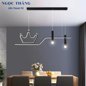 Đèn thả trần trang trí phòng khách bàn ăn Led 3 chế độ màu TH8303 Ngọc Thắng (Kèm remote điều khiển từ xa)