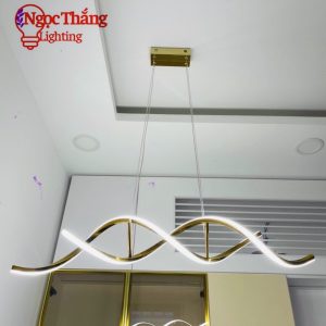 Đèn thả trần trang trí phòng khách bàn ăn Led 3 chế độ màu 30W T243C Ngọc Thắng (Tặng kèm remote điều khiển từ xa tiện dụng) - Ảnh 3