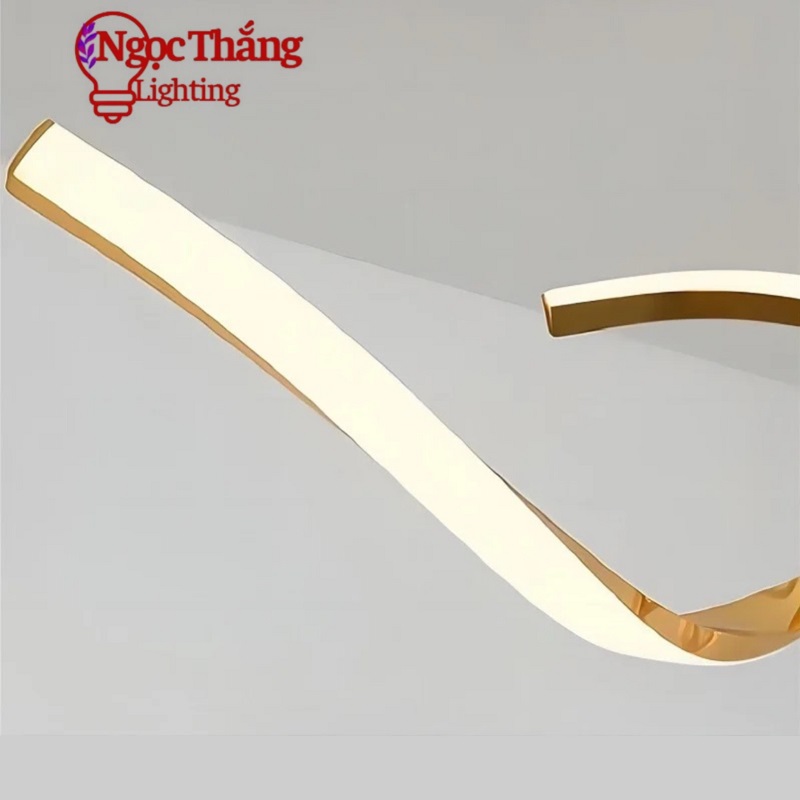 Đèn thả trần trang trí phòng khách bàn ăn Led 3 chế độ màu 30W T243C Ngọc Thắng (Tặng kèm remote điều khiển từ xa tiện dụng) - Ảnh 4