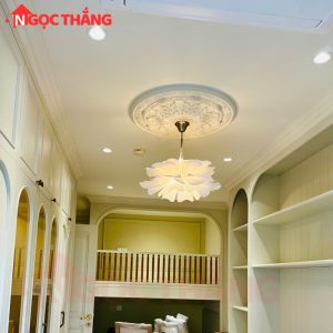 Alternative view of Đèn thả trần hình hoa trang trí bàn ăn phòng khách phòng ngủ 8W E27 220V TTK74 Ngọc Thắng