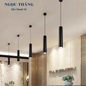 Alternative view of Đèn thả trần hình trụ trang trí phòng ngủ quầy bar bàn ăn Led 7W 220V THCN123 Ngọc Thắng