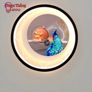 Đèn tranh treo tường trang trí phòng khách phòng ngủ cầu thang Led 3 màu 15W 220V V9202 Ngọc Thắng