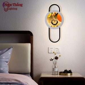 Đèn tranh treo tường trang trí phòng khách phòng ngủ cầu thang Led 3 màu 24W 220V V9152 Ngọc Thắng
