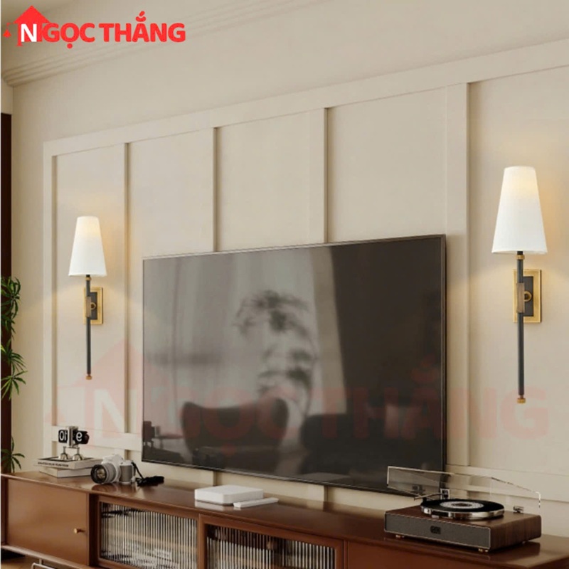 Đèn treo tường gắn tường phòng ngủ cầu thang phòng khách GT418-25 Ngọc Thắng - Ảnh 6