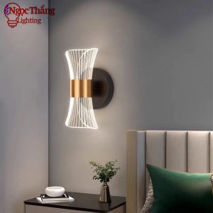 Alternative view of Đèn treo tường gắn tường trang trí phòng ngủ phòng khách cầu thang Led 3 chế độ màu 220V GT446-24 Ngọc Thắng