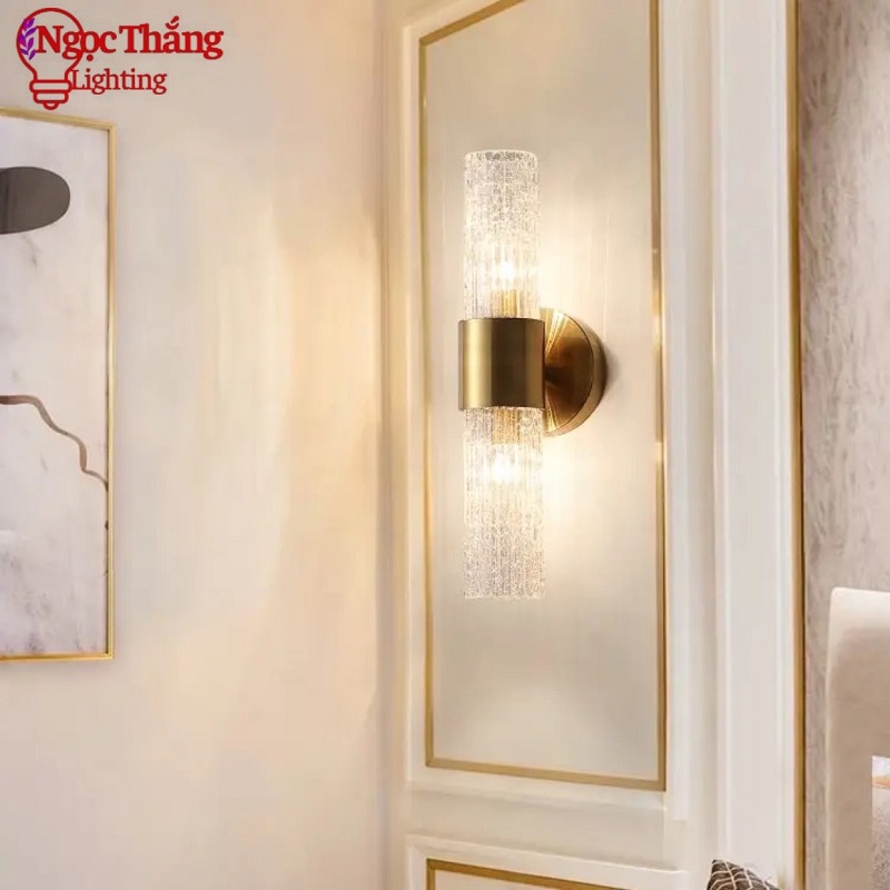 Đèn treo tường gắn tường trang trí phòng ngủ phòng khách cầu thang E14 220V GT464 Ngọc Thắng (Tặng kèm bóng) - Ảnh 6