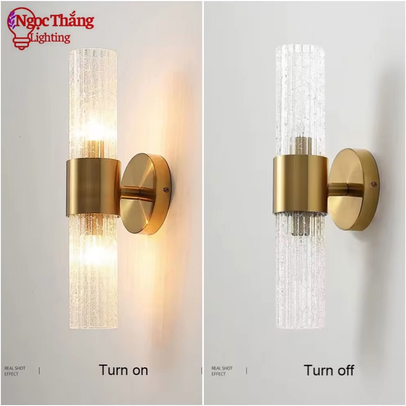 Đèn treo tường gắn tường trang trí phòng ngủ phòng khách cầu thang E14 220V GT464 Ngọc Thắng (Tặng kèm bóng) - Ảnh 4