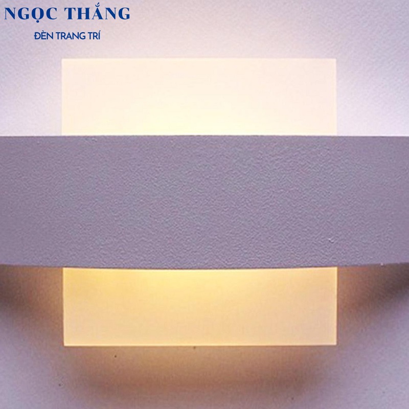 Đèn Led treo tường ốp tường trang trí trong nhà cầu thang ánh sáng vàng Led 7W GT341 Ngọc Thắng - Ảnh 9