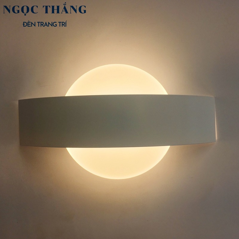 Đèn Led treo tường ốp tường trang trí trong nhà cầu thang ánh sáng vàng Led 7W GT341 Ngọc Thắng - Ảnh 5