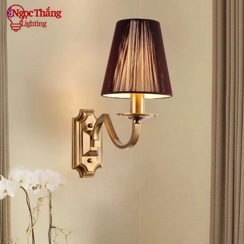 Đèn treo tường vintage cổ điển gắn tường phòng ngủ cầu thang VDC9003T1 Ngọc Thắng