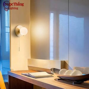 Alternative view of Đèn treo tường đèn ngủ ốp tường trang trí phòng khách phòng ngủ Led 3 màu 8W 220V VK134 Ngọc Thắng