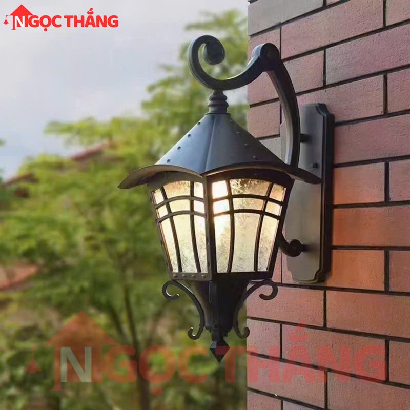 Đèn treo tường gắn tường treo tường ngoài trời trong nhà E27 12W 220V VNT1882 Ngọc Thắng